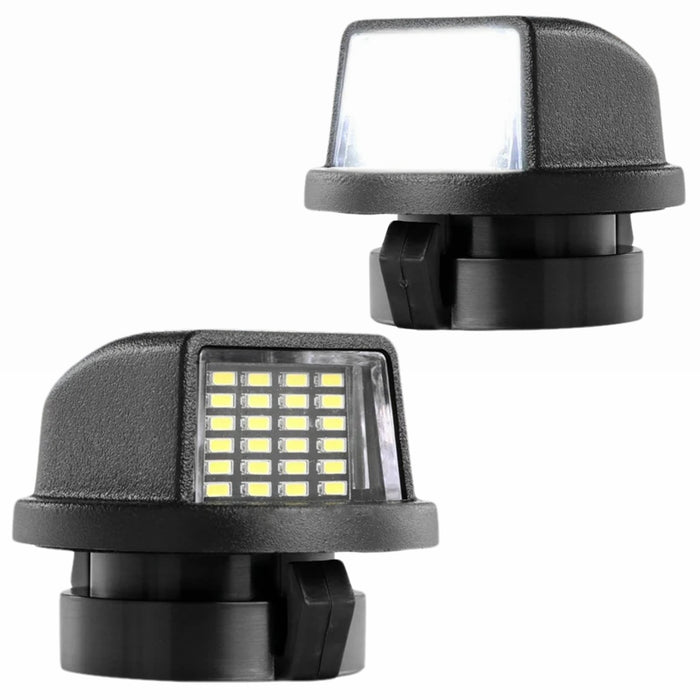 Yankok 24LED License Plate Lights for Ford F150/250/350/450/550/SuperDuty Ranger Expedition Excursion Explore Bronco