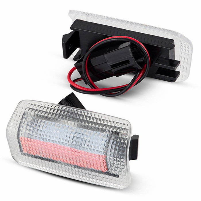 Yankok LED Door Courtesy Lights White Red for Toyota Camry Avalon Highlander Sienna Tundra Sequoia Prius 86 Scion FR-S Subaru BRZ Lexus IS ES GS GX LX LS RC RX