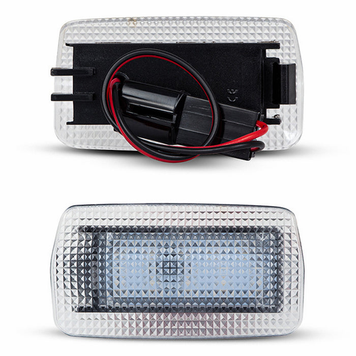 Yankok LED Door Courtesy Lights White Red for Toyota Camry Avalon Highlander Sienna Tundra Sequoia Prius 86 Scion FR-S Subaru BRZ Lexus IS ES GS GX LX LS RC RX