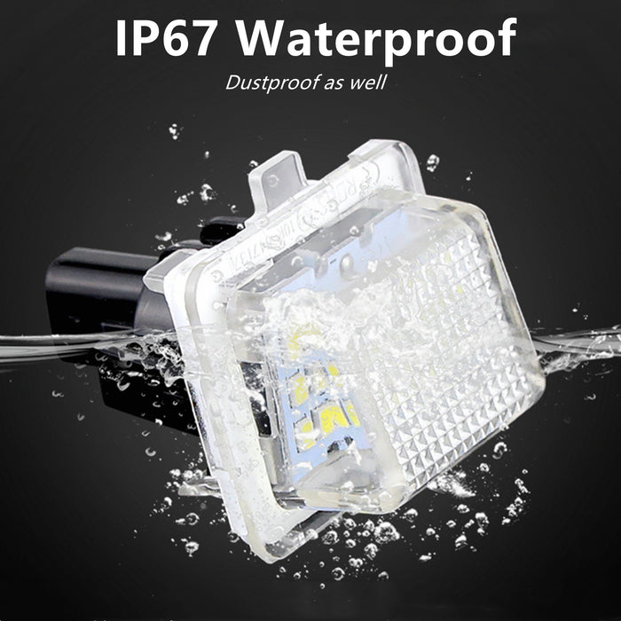 Yankok LED License Plate Lights for Mercedes Benz W204 S204 W212 C207 S212 W221 C216