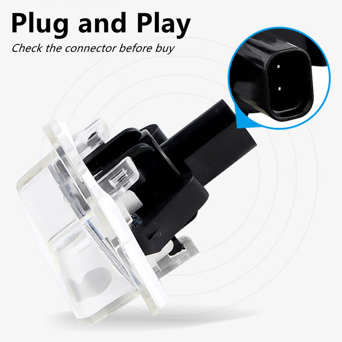 Yankok LED License Plate Lights for Mercedes Benz W204 S204 W212 C207 S212 W221 C216