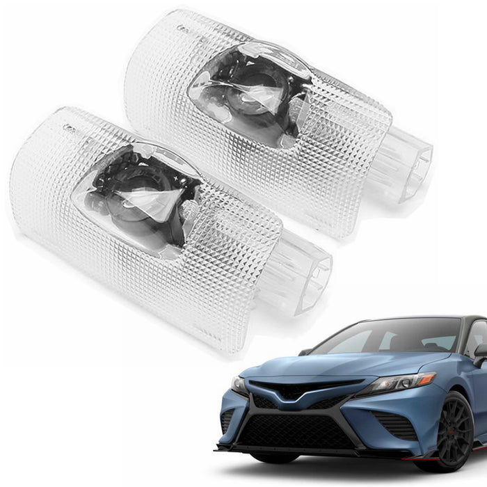 Yankok GR Blue Courtesy Door Lights Logo For Toyota Camry 2006-2023 (Pack of 2)