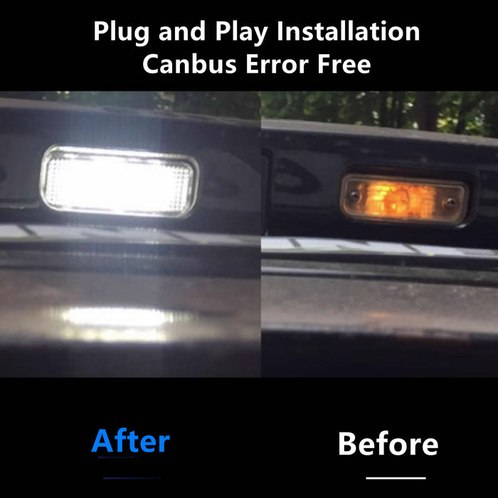 Yankok LED License Plate Lights for Tesla Model S 2012-2016