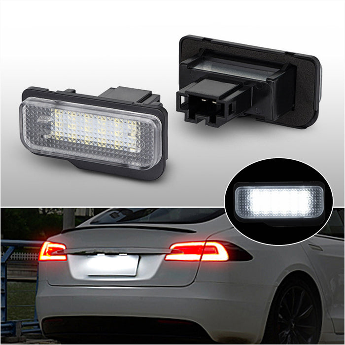 Yankok LED License Plate Lights for Tesla Model S 2012-2016
