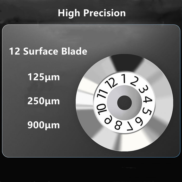 Yankok KLS-6C Precision Fiber Optic Cleaver with 12 Surface Blade 3 in 1