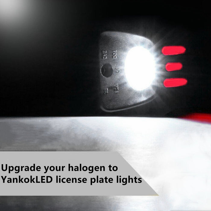 Yankok OLED License Plate Lights for Toyota Tacoma 1995-2004 1st Gen