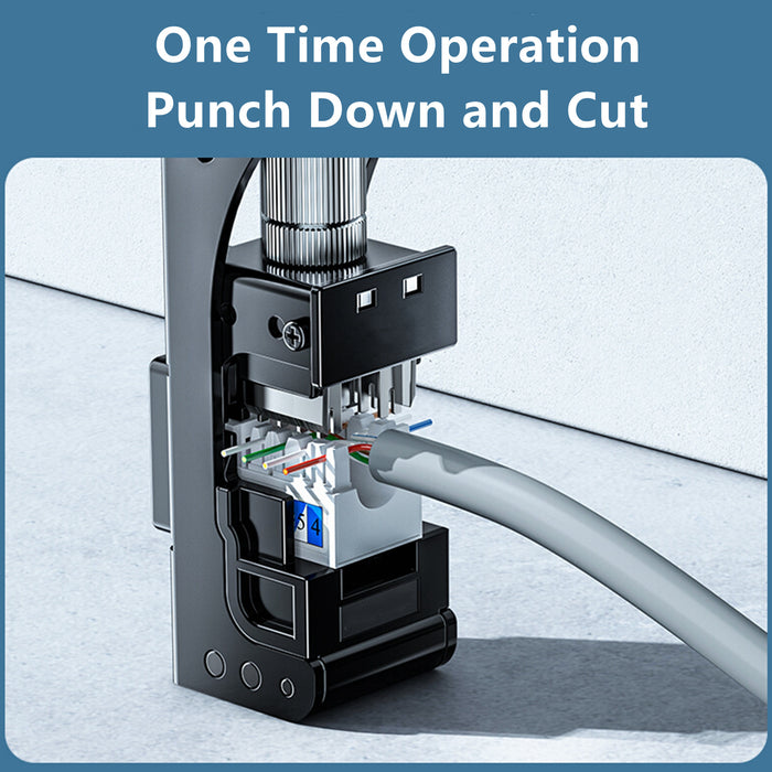 Yankok 90 Degree Keystone Jack Punch Down Tool Specific Modular FIT (Check Jacks’ Fitment in Picture) Green Handle
