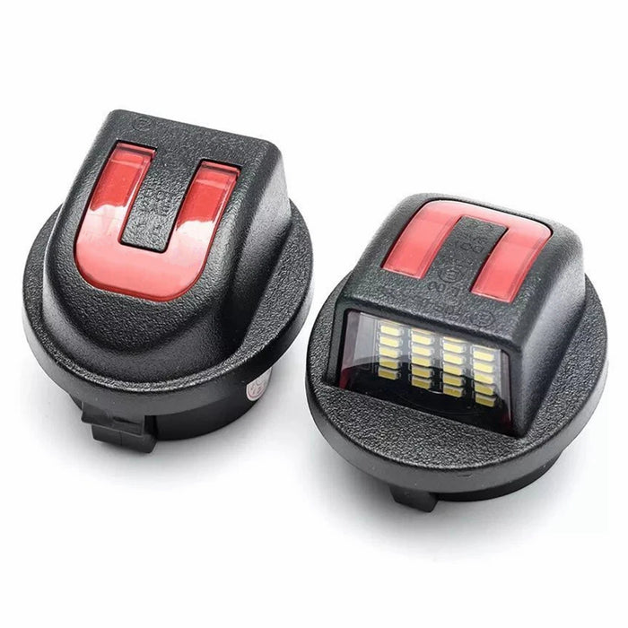 Yankok 24ULED License Plate Lights for Ford F150/250/350/450/550/SuperDuty Ranger Expedition Excursion Explore Bronco