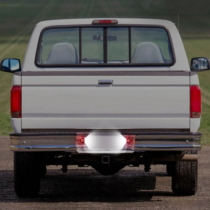 Yankok 24ULED License Plate Lights for Ford F150/250/350/450/550/SuperDuty Ranger Expedition Excursion Explore Bronco