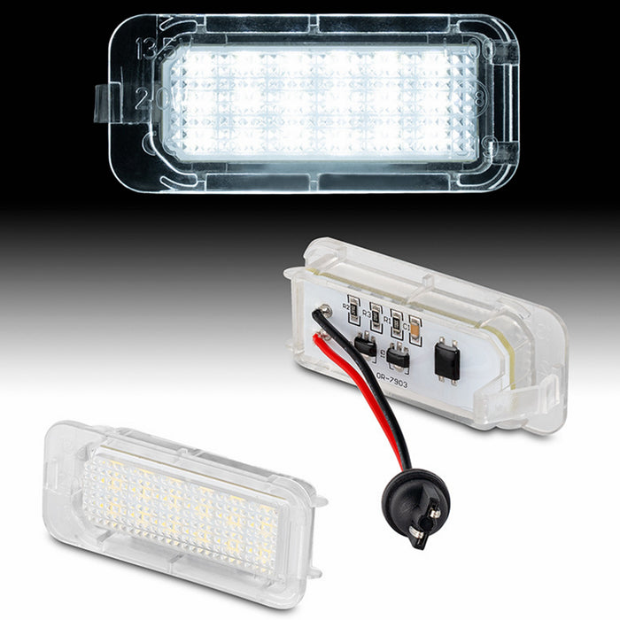 thumbnail image 2 of LED License Plate Lights For Ford C-Max II, Focus II, Galaxy, Fiesta VI, Kuga II (Ailead, 6000K) 2 of 5