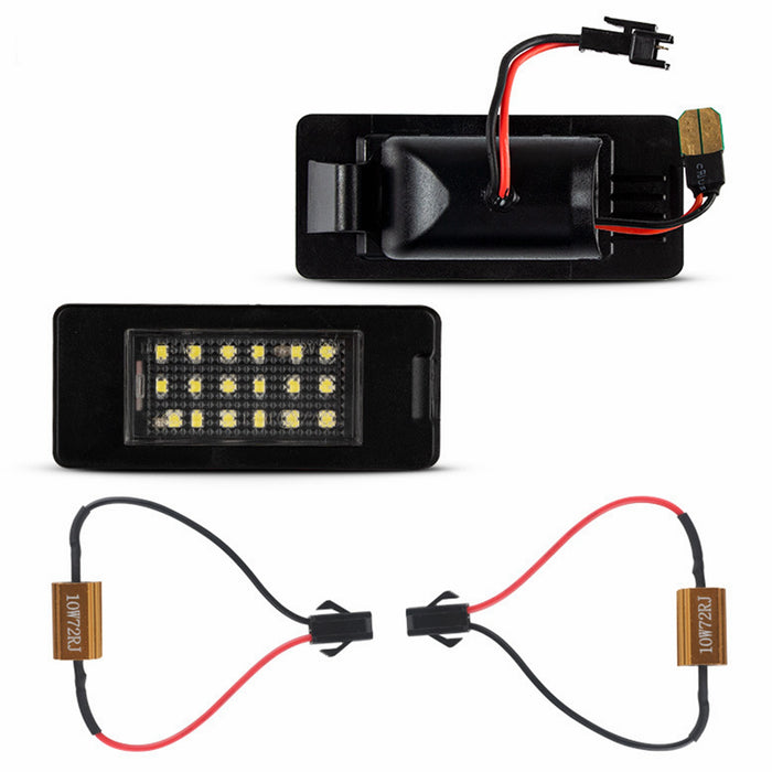 Yankok LED License Plate Lights for Chevrolet Suburban Tahoe Malibu GMC Yukon Cadillac Escalade ATS 2015-2020