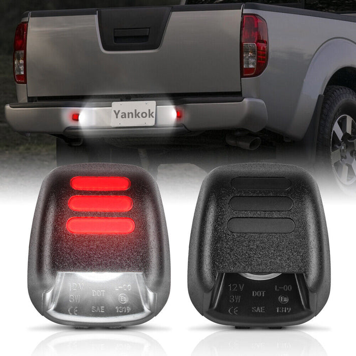 Yankok OLED License Plate Lights For Nissan Frontier / Titan / Xterra / Armada and Suzuki Equator 2007/2008+