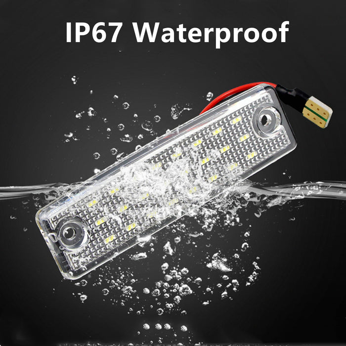 Yankok LED License Plate Lights for Toyota 4Runner 1996-2024 Sequoia 2008-2022