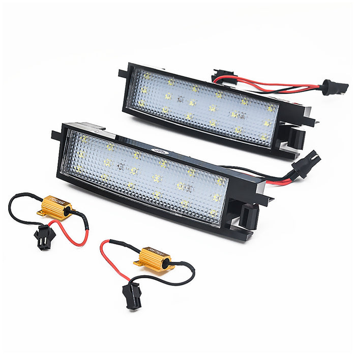 Yankok LED License Plate Lights for Toyota RAV4 Corolla Yaris Avalon Camry Soara Scion IQ IM
