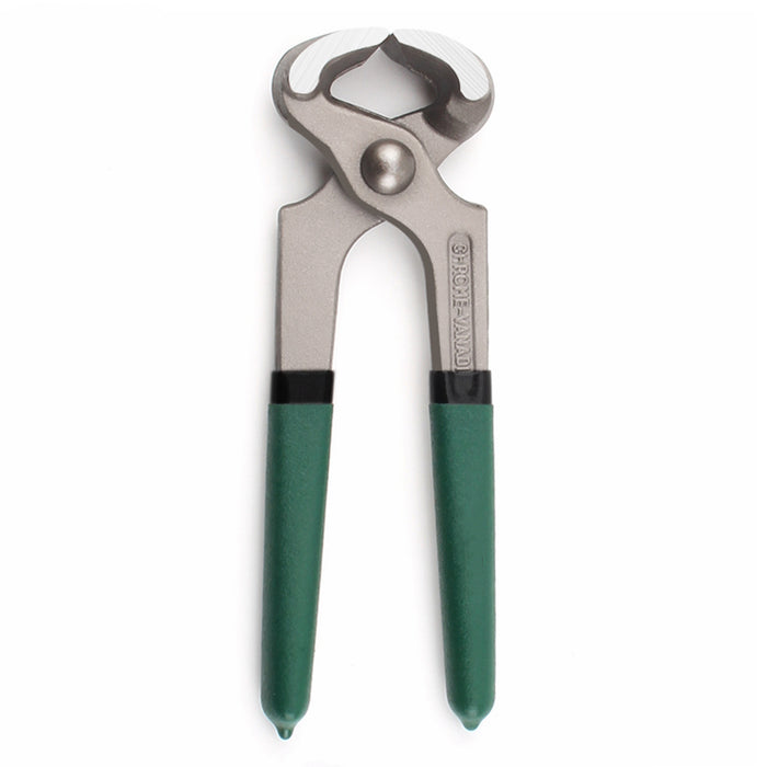 Yankok 6" Nail Puller Tool, 0.71in. Jaw Clearance Green Handle Grip
