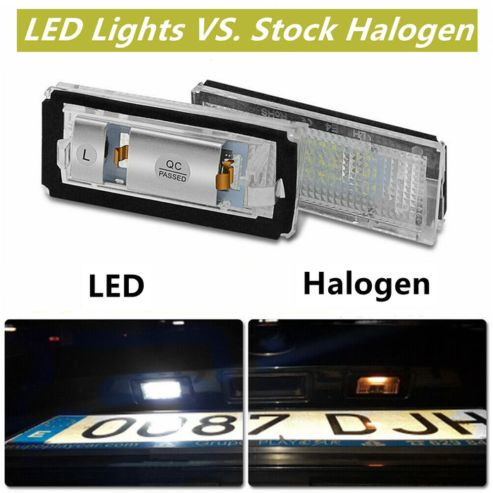 LED Kennzeichenbeleuchtung für BMW E46 3er 323i 325i 330i 325xi 330xi 330xd 1998-2003 4-Türer Limousine