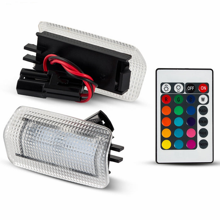 Yankok RGB Door Courtesy Lights for Toyota Camry Avalon Highlander Sienna Tundra Sequoia Prius 86 Scion FR-S Subaru BRZ Lexus IS ES GS GX LX LS RC RX