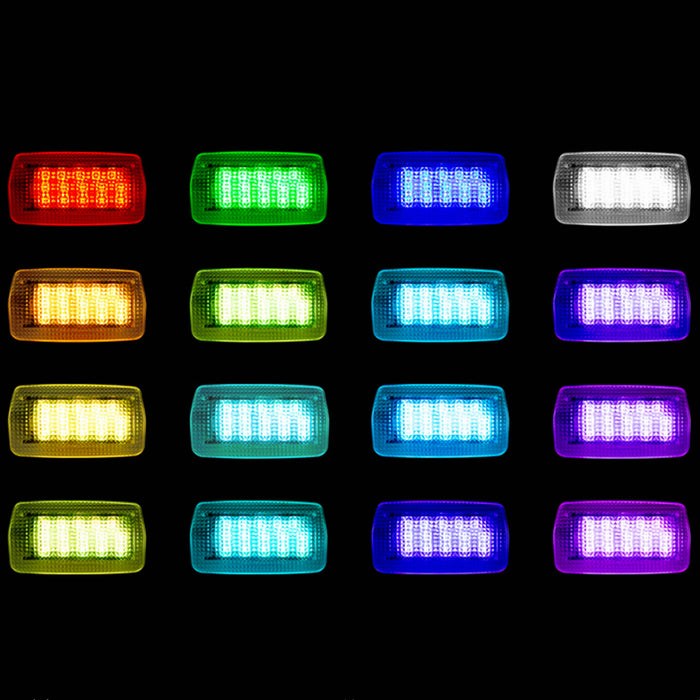 Yankok RGB Door Courtesy Lights for Toyota Camry Avalon Highlander Sienna Tundra Sequoia Prius 86 Scion FR-S Subaru BRZ Lexus IS ES GS GX LX LS RC RX