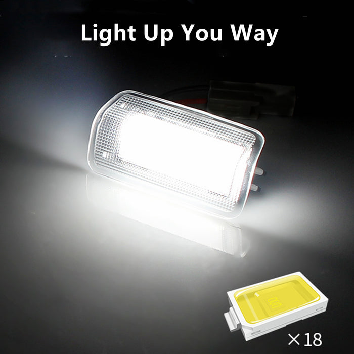 Yankok RGB Door Courtesy Lights for Toyota Camry Avalon Highlander Sienna Tundra Sequoia Prius 86 Scion FR-S Subaru BRZ Lexus IS ES GS GX LX LS RC RX
