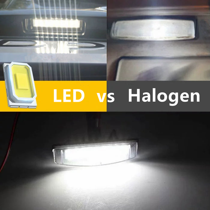 Yankok LED License Plate Lights for Toyota Camry Echo Prius Sienna Yaris Sedan and Lexus ES300/330 GS300/400/430 IS200/300 LS430 RX300/350/400