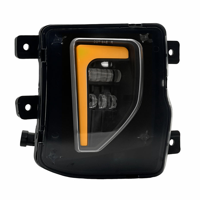 Yankok LED Fog Lights for Chevrolet Silverado 1500 2016 2017 2018 w/ Wiring Harness