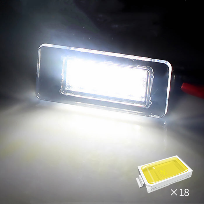 Yankok LED License Plate Lights for Nissan Altima L37 Sentra B17 B18 Versa Sedan N18 Rogue X-Trail T33