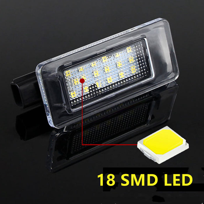 Yankok LED License Plate Lights for Nissan Altima L37 Sentra B17 B18 Versa Sedan N18 Rogue X-Trail T33