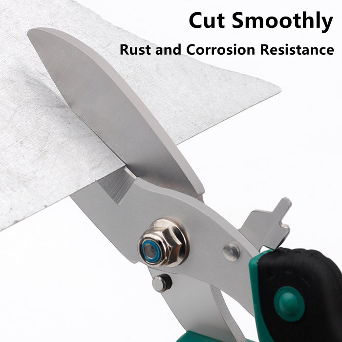 Yankok 8" Heavy Duty Industrial Scissors Steel Cutter Green