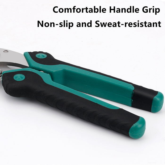 Yankok 8" Heavy Duty Industrial Scissors Steel Cutter Green
