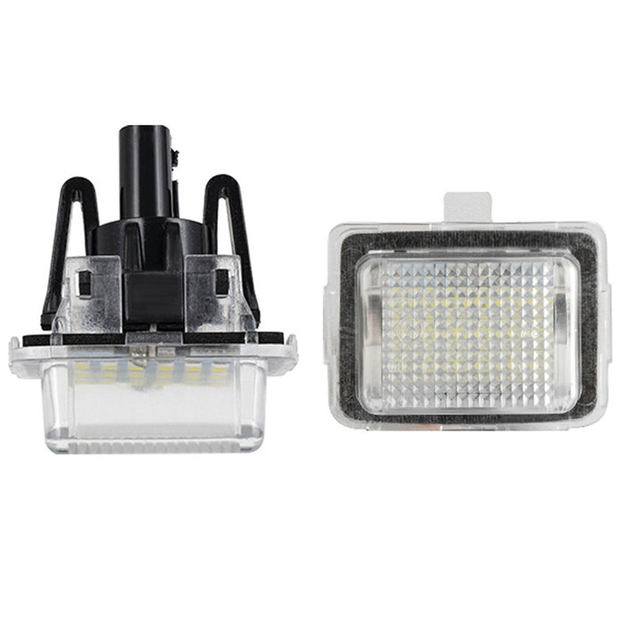 Yankok LED License Plate Lights for Mercedes Benz W204 S204 W212 S212 C207 C216 W221 T10 Plug