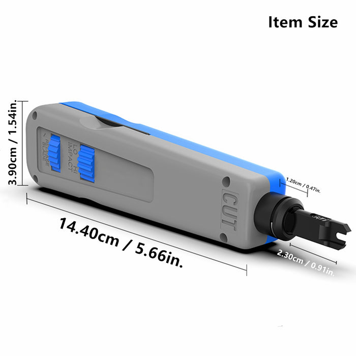 Yankok HT-914B Impact Punch Down Tool with 110/88 Combination Blade