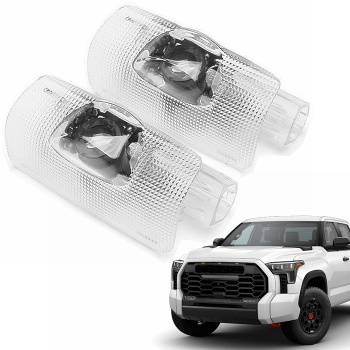 Yankok TRD 3D Projector Logo Courtesy Door Lights 2 Pack For Toyota Tundra 4Runner Avalon Camry Highlander Land Cruiser Prius Sequoia Sienna Venza (Universal Fit)