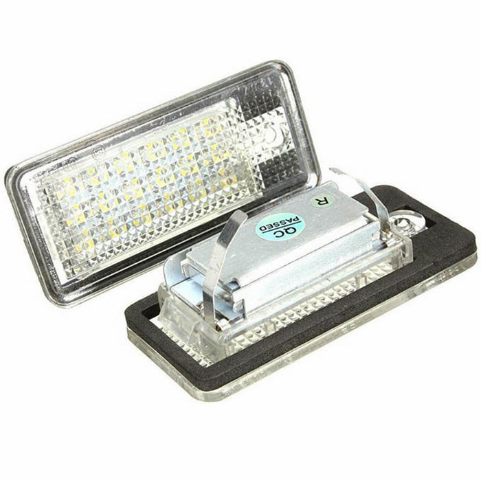 Yankok Audi LED License Plate Lights for 2000s Edition A3 S3 A4 S4 A6 S6 A8 S8 Q7 RS4 RS6