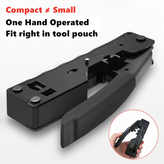 Yankok CAT5 CAT6 CAT7 Modular Crimper (Shielded and Unshielded Crimp) YK7018B