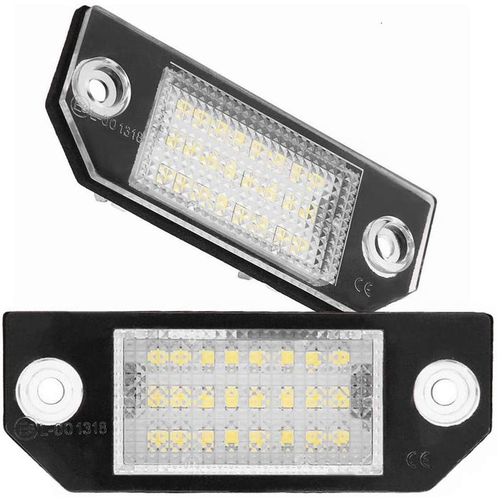 Yankok LED License Plate Lights for Ford [Focus C-Max MK1 2003-2007 Pre Facelift] and [Focus MK2 2003-2008]
