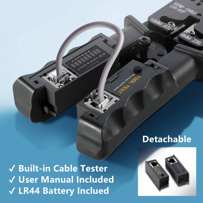 ALICATE RJ11/RJ12/RJ45 CABLE PASANTE